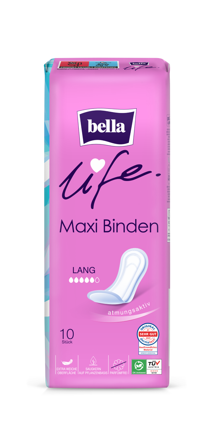 bella life, Maxi Binden: Normal, Lang, Nacht