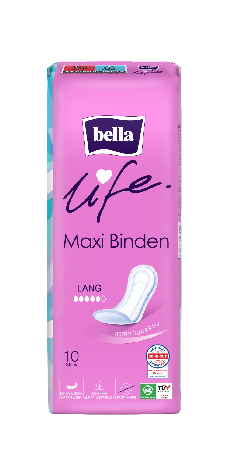 bella life, Maxi Binden: Normal, Lang, Nacht