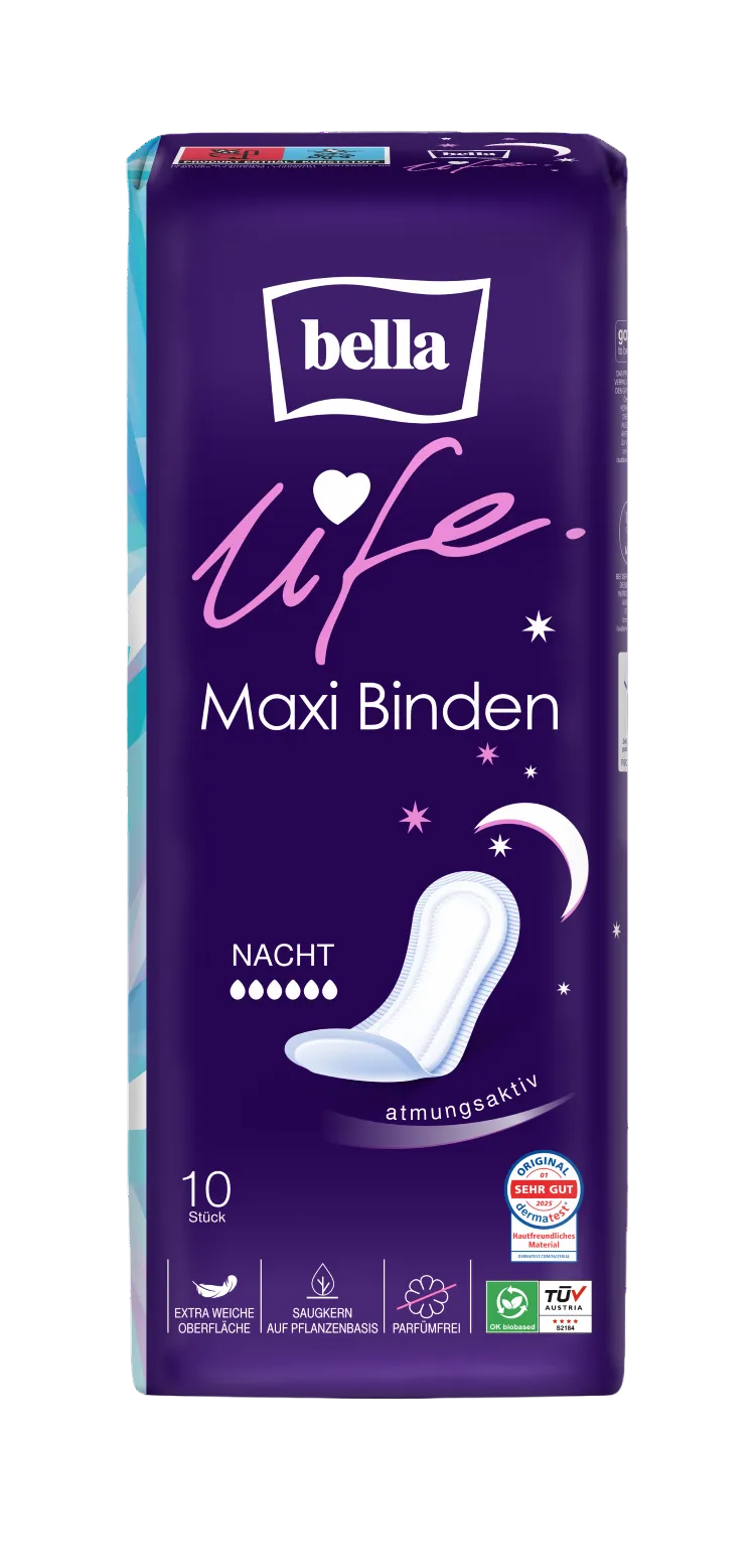 bella life, Maxi Binden: Normal, Lang, Nacht