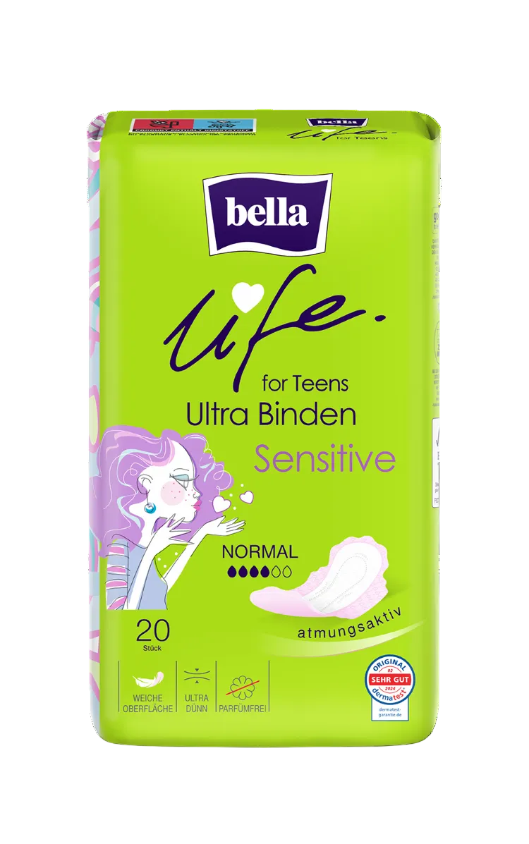 bella for TEENS - Binden und Slipeinlagen