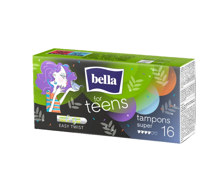bella for Teens, Tampons