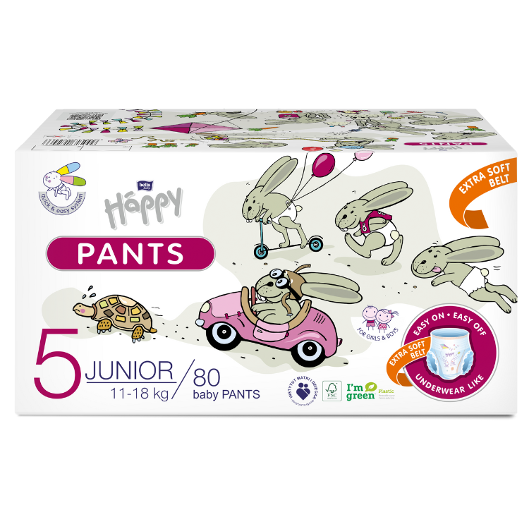 Happy Pants Value Box in 3 sizes