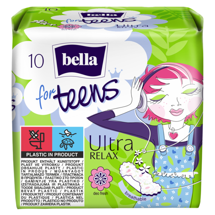 bella for TEENS - Binden und Slipeinlagen