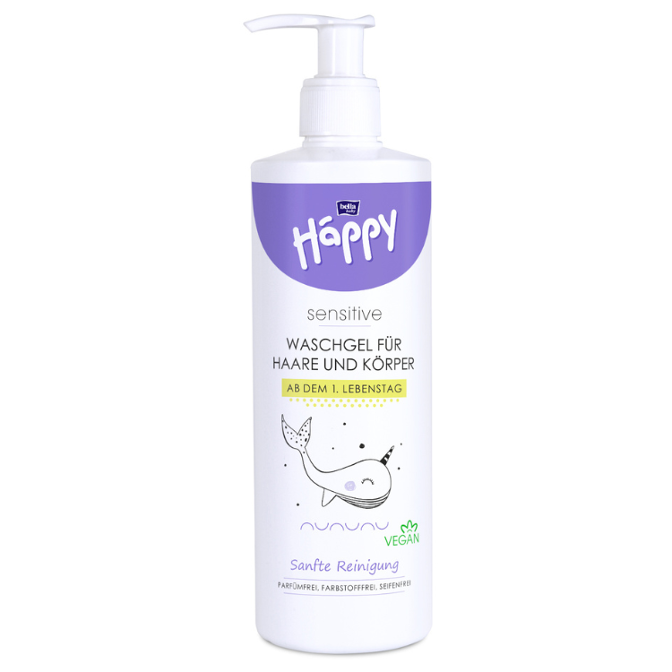 Happy Wash Gel for Hair and Body 400ml
