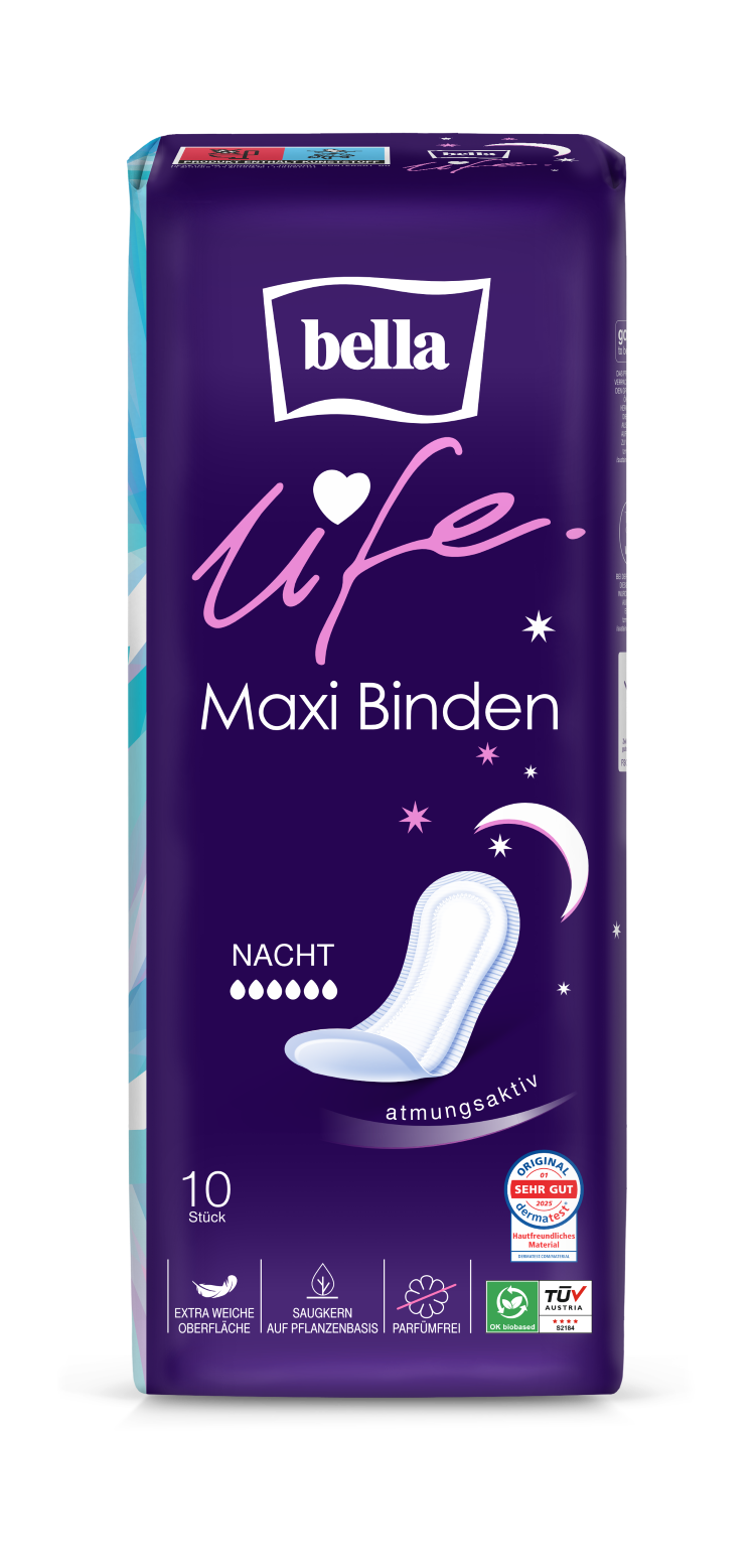 bella life, Maxi Binden: Normal, Lang, Nacht