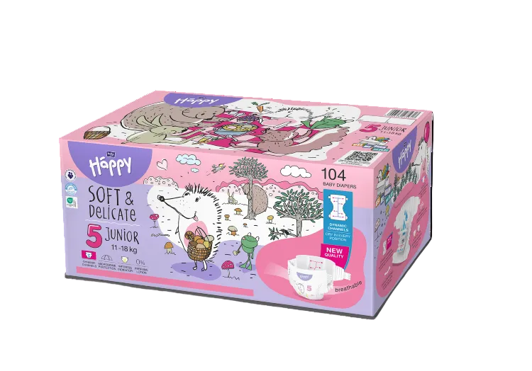 Happy Diapers Value Box in 6 sizes 