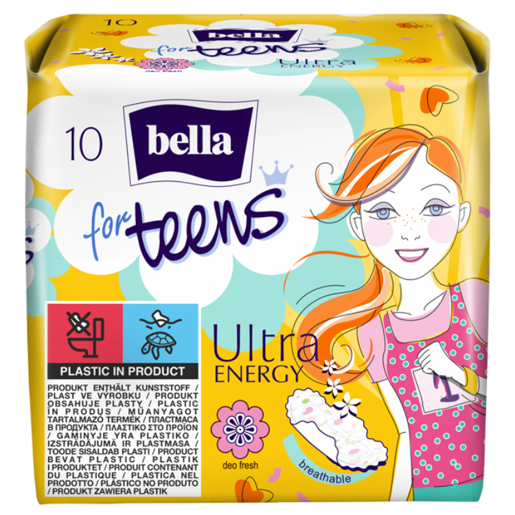 bella for TEENS - Binden und Slipeinlagen