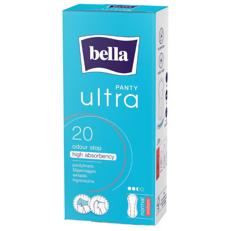 bella Panty Ultra - Slipeinlagen ohne Duft